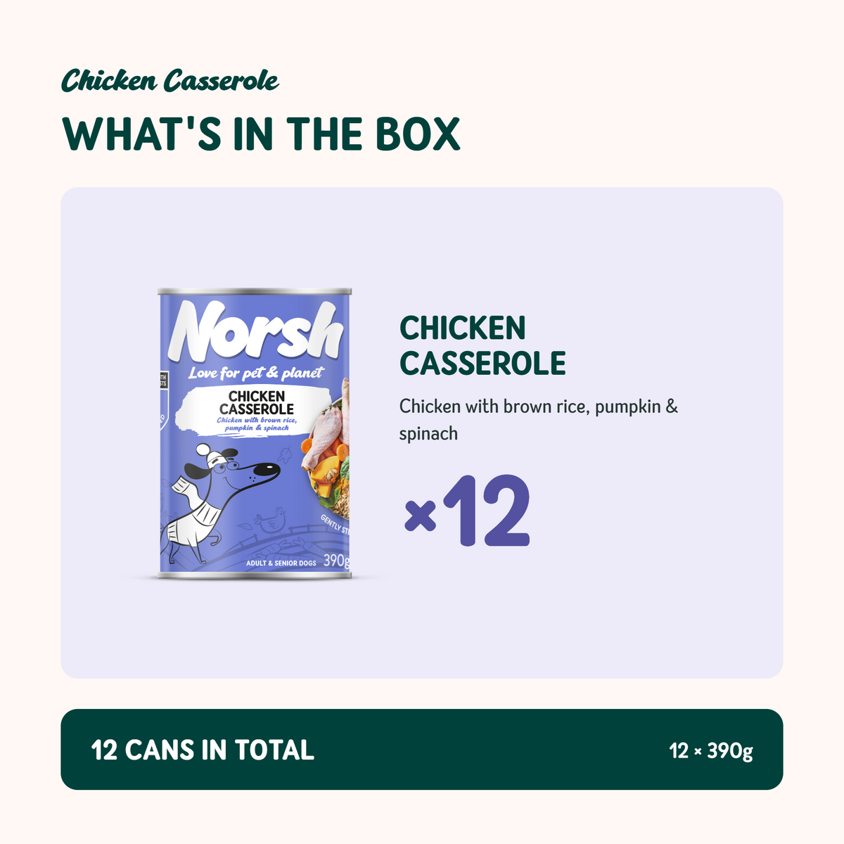 Norsh Chicken Casserole